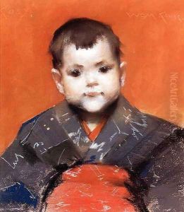My Baby (or Cosy) by William Merritt Chase