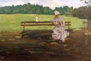 Prospect Park, Brooklyn by William Merritt Chase