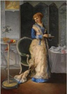 Woman In An Interior Woman In An Interior