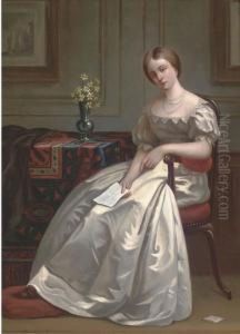 The Letter by Gustave Leonhard de Jonghe