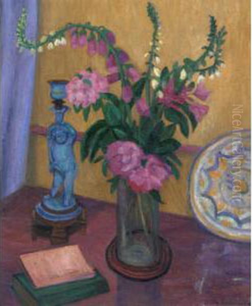 Foxgloves - view 1