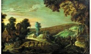 Paysage Vallonne by Kerstiaen De Keuninck The Elder