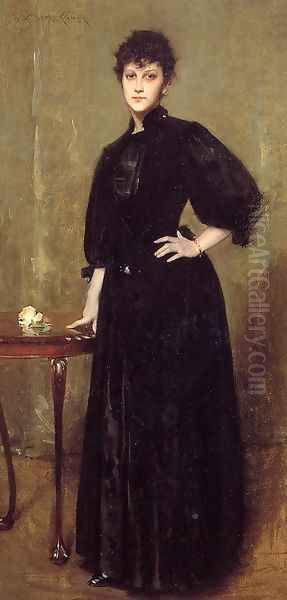 Lady in Black (or Mrs. Leslie Cotton) - view 1