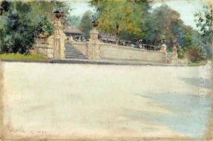 Prospect Park, Brooklyn III by William Merritt Chase