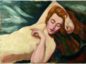Modele Endormi by Amedee de La Patelliere