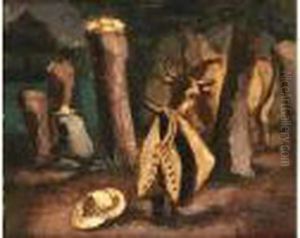 Scene Champetre by Amedee de La Patelliere