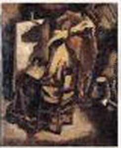Le Peintre A L'etable, Circa 1928 Le Peintre A L'etable, Circa 1928