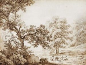 Paysage Anime by Pierre Louis De La Rive