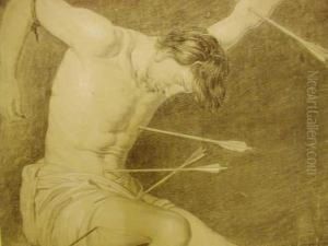 Pierre-louis, Saint Sebastien by Pierre Louis De La Rive