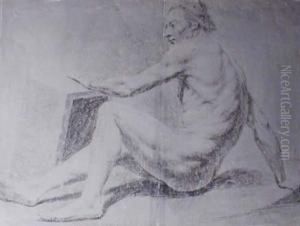 Pierre-louis, Numasculin Assis by Pierre Louis De La Rive