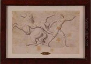 Etude D'apres Un Basrelief Antique