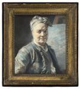 Portrait Of Louis De Sylvester The Younger (1675-1760) by Maurice Quentin de La Tour