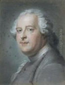 Portrait De Jean-charles Garnier D'isle by Maurice Quentin de La Tour