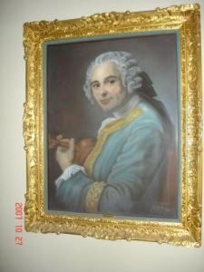 Portrait D'homme A La Guitare Portrait D'homme A La Guitare