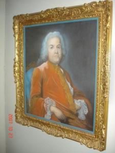 Portrait D'homme A La Veste Orange Portrait D'homme A La Veste Orange