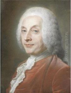 Portrait Of Francois-augustin Paradis De Moncrif (1687-1770) by Maurice Quentin de La Tour