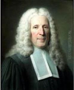 Portrait De Magistrat by Maurice Quentin de La Tour