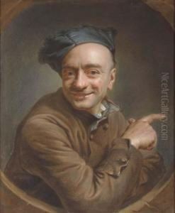Self-portrait by Maurice Quentin de La Tour