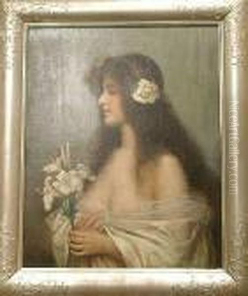 Female Figure In White - view 1