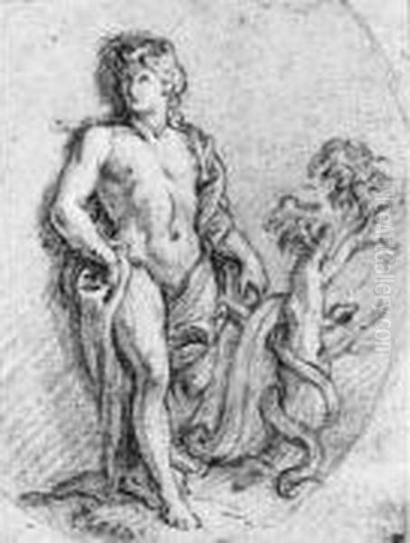 Apollon Et Le Serpent Python - view 1