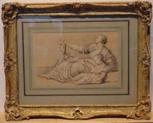 Copy After The Elenosa De Santa
Cecilia In The Polet Chapel At Sanluigi Dei Francesi, Rome by Charles de Lafosse