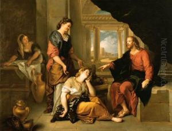 Christ In The House Of Martha And Mary - view 1