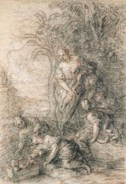 The Finding Of Moses - view 1
