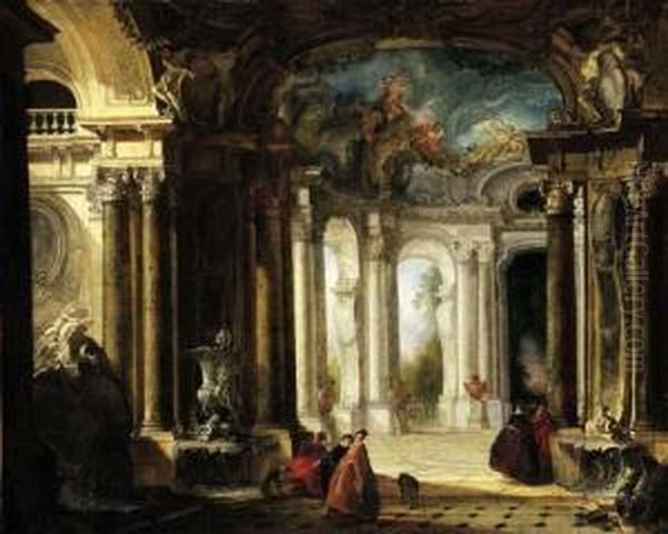 The Interior Of A Baroque Palace - view 1