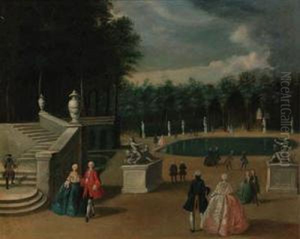 Elegant Company In A Park - view 1