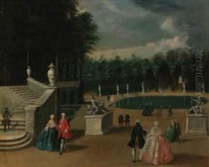 Elegant Company In A Park
