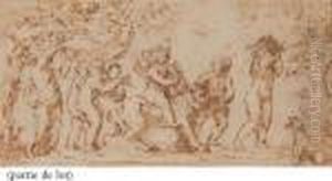 Douze Etudes Illustrant Les Mois De L'annee Et Les Signeszodiacaux by Louis-Felix De Larue