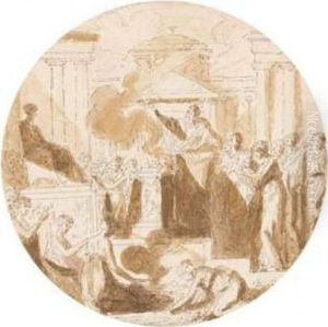 Scene De Sacrifice Antique