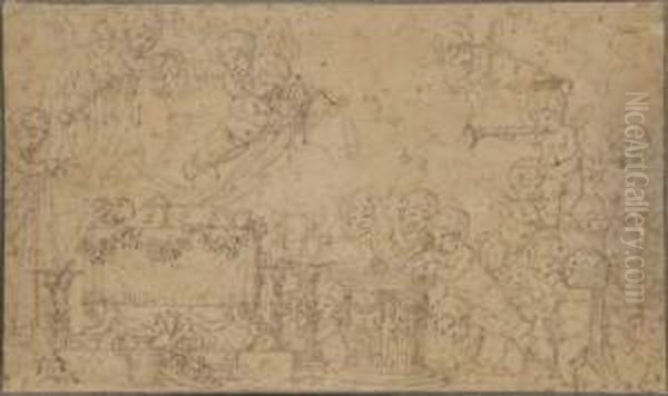 Les Funerailles D'un Putto - view 1