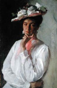 Woman in White, c.1910
