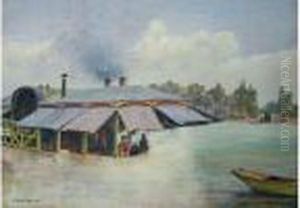 Etude Pour Un Bateau A Vapeur