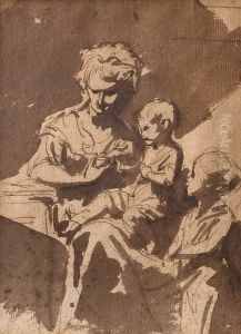 Maternidad by Etienne de Lavallee-Poussin