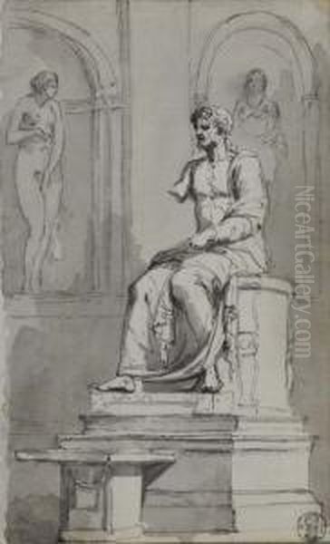Statue Antique - view 1