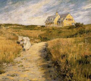 The Chase Homestaead Shinnecock by William Merritt Chase