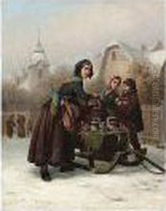 Rat Catcher; Market Cart, A Pair