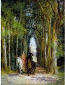 El Paseo De Los Amantes (lovers On Horseback)