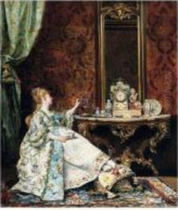 Un Momento De Reposo (a Moment Of Repose) by Ignacio Leon y Escosura
