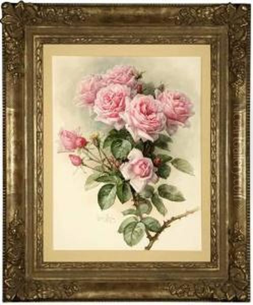 Roses And Bumblebees - view 1