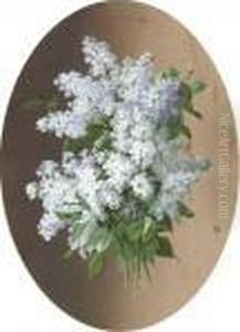 Lilacs by Paul De Longpre