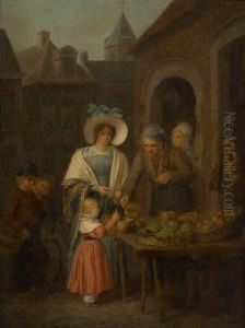 Chez Le Marchand De Fruits by Basile De Loose