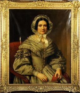 Portrait De Femme by Basile De Loose
