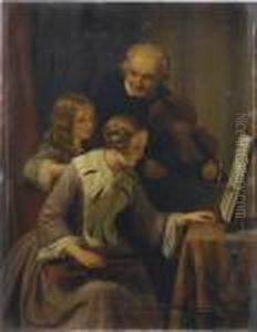 La Lezione Di Violino by Basile De Loose