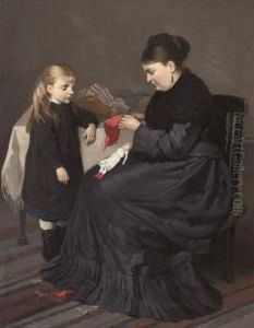 The Red Dress by Basile De Loose