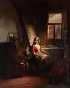 The Pet Bird by Basile De Loose