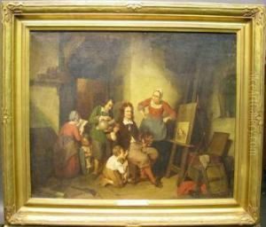 Jan Steen And His Family Jan Steen And His Family