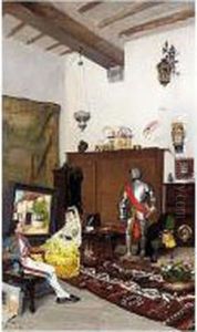 In The Studio by Ricardo De Los Rios